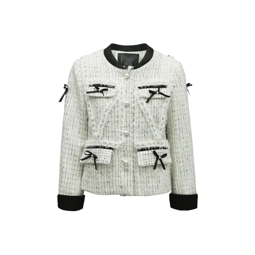 CHICCO MAO Куртки Пальто Женские Белые