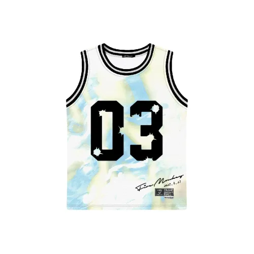 FireMonkey Майка Унисекс Aqua Blue White