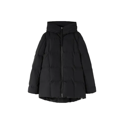 JIL SANDER Черный Женские Пуховики