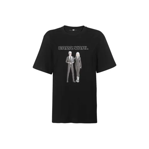 Karl Lagerfeld T-Shirt Женская Черная