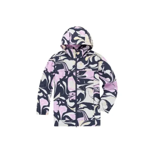 Columbia совместные бренд Куртки Пальто Женские С принтом по всей поверхности