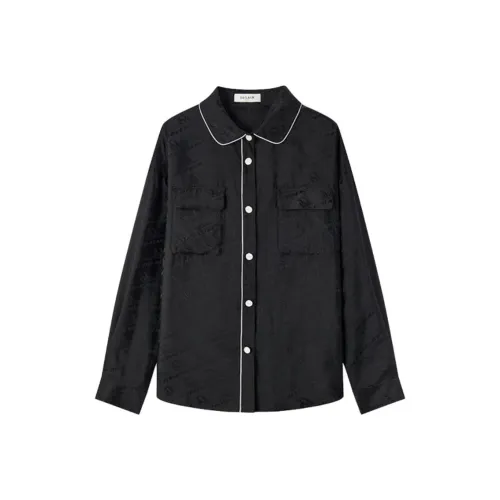 DEGAIA Черные Женские Рубашки