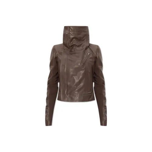 RICK OWENS Коричневые Женские Куртки