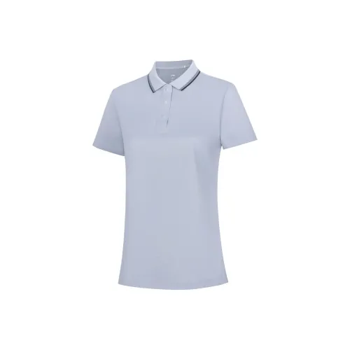 Подкладка Поло Женская Синий Серый