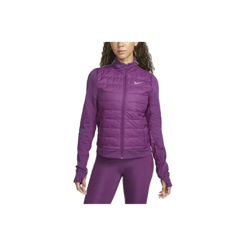 Nike Therma Форма Куртки Пальто Женские Фиолетовый