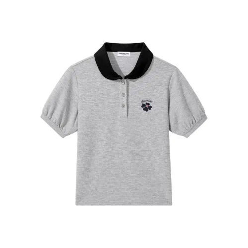 CHOCOOLATE Поло Женское Серое