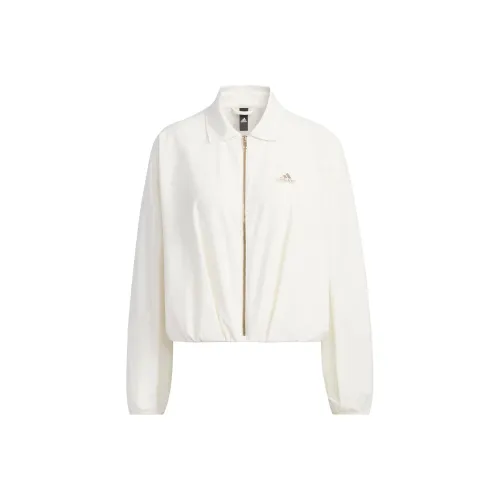 Adidas Розово-белые Женские Куртки
