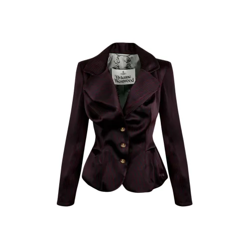 Vivienne Westwood Темно-красные Женские Куртки