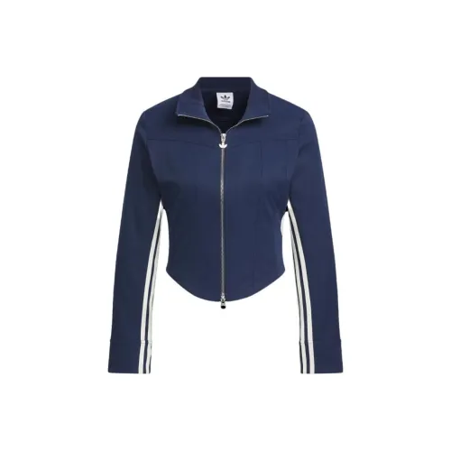 Adidas Originals Куртка Женская Синяя