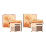 9338-2 Натуральный и Темный Кожа *2