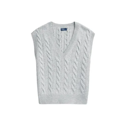 Polo Ralph Lauren FW23 Трикотаж Женский Светло-Серый