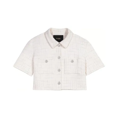 Maje Куртки и Пальто Женские Светлый Умбра