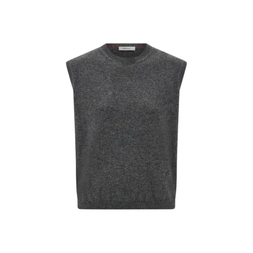 FERRAGAMO SS25 Кашемировый свитер женский серый