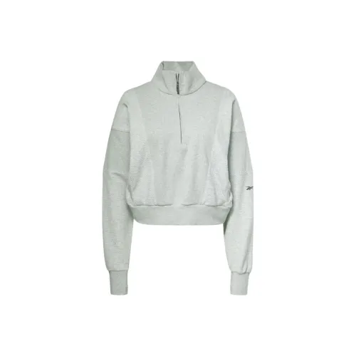 Reebok Светло-серые Женские Куртки