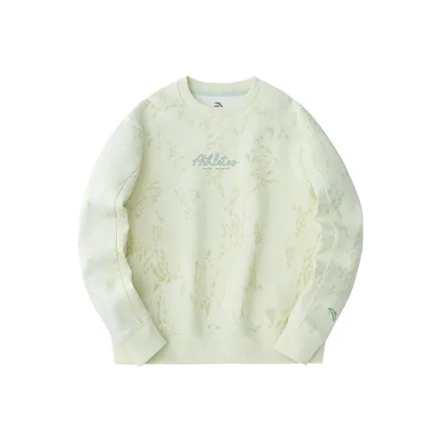 ANTA Variety Тренировки Коллекция Толстовка Женские Mystic Росток Зеленый С принтом по всей поверхности