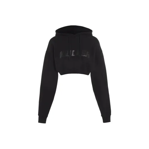 Mugler SS24 Свитшот Женский Черный