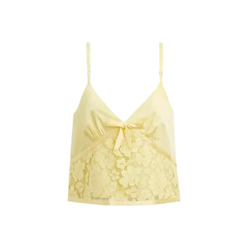 COACH FW24 Топ на бретелях Женский Желтый