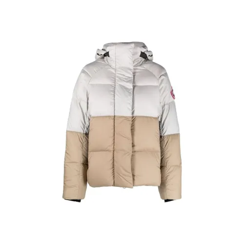 Canada Goose Junction Collection Regeneration Collection Пуховик Женские Светло-серый Песчаниковый коричневый Туманный Камуфляж