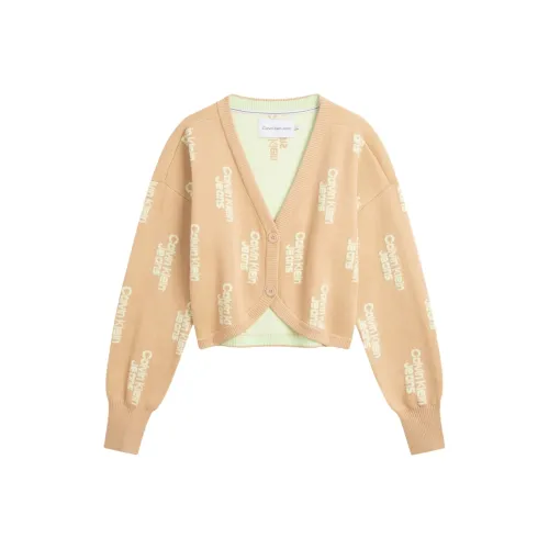 Calvin Klein Трикотаж Женский Айвори Белый