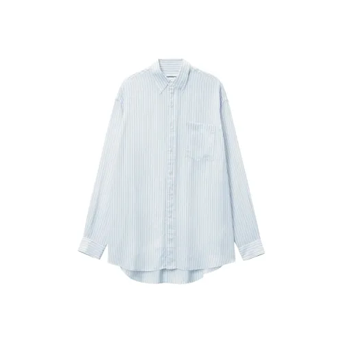 Alexander Wang Рубашка Женская Светло-Синяя