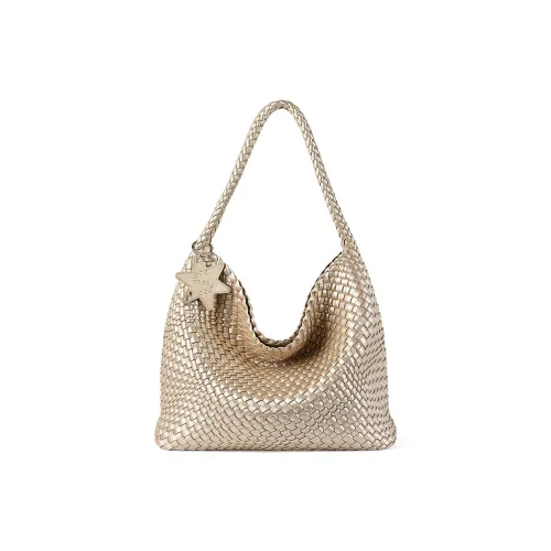 TUCANO ПУ (полиуретан) Сумка через плечо Стандартная Женская Шампань Золото Лунный Светлый Серебристый