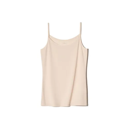 UNIQLO AIRism Mesh Series Майка с бретелями Женская Бежевая