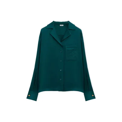 LOEWE Зеленые Женские Рубашки
