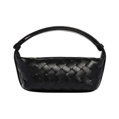 Bottega Veneta Wallace Кожа Сумка Женская Черная