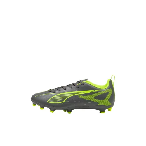 PUMA ULTRA 5 Collection Play Низкие Детские Футбольные Бутсы Серый Зеленый Малыш