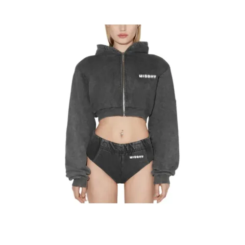 Misbhv Куртки Пальто Женские Темно-Серый