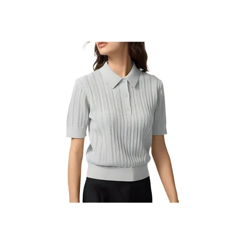 UNIQLO Comptoir des Cotonniers Collaboration SS25 Поло Женское Зеленое