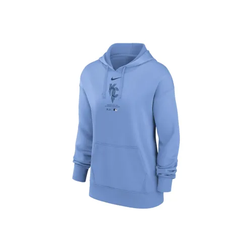 Nike Kansas City Royals Authentic Series Толстовка Женская Светло-Синяя