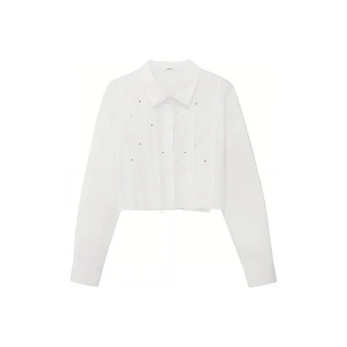 D'zzit Белые Женские Рубашки
