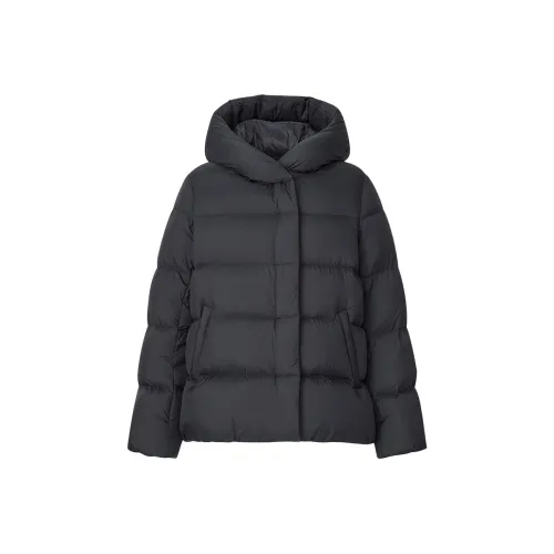 UNIQLO Пуховик Женский Темно-Серый