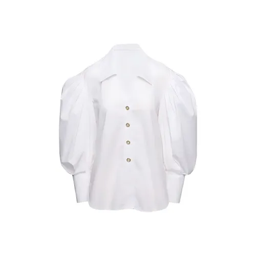 GAP Harlem's Fashion Row Collaboration Белые Женские Рубашки