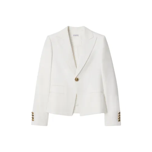 Burberry SS25 Куртки и Пальто Женские Белые