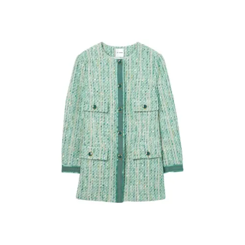 St. John SS24 Куртки Пальто Женские Зеленый