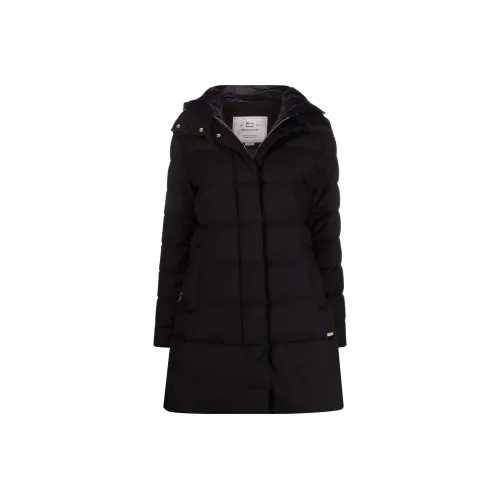 WOOLRICH Черные Женские Пуховики