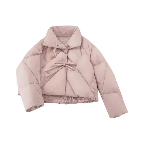 Cypress House Пуховик Женские Розовый