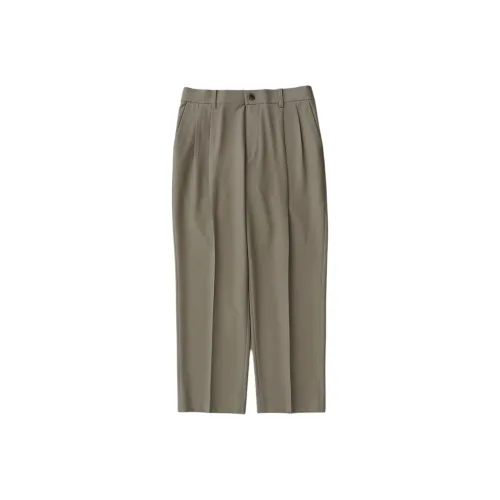 PUBLIC TOKYO Light Brown Men's Casual Pants PUBLIC TOKYO Светло-коричневые Мужские Повседневные Штаны