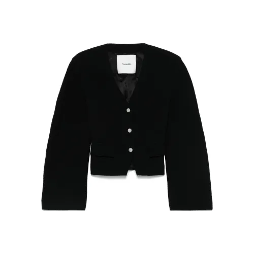 NANUSHKA SS25 Куртки и Пальто Женские Черный