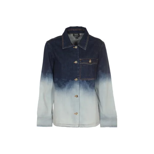 A.P.C Синие Женские Куртки