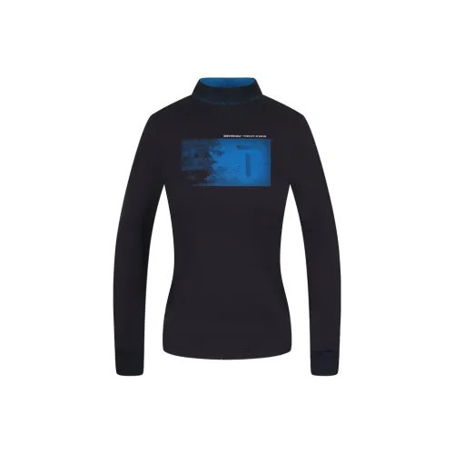 EUROPEAN TOUR T-Shirt Осенний Женский Черный