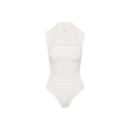 ARITZIA Тень Flourish Bodysuit Комбинезон Женские Светлая береза Светлая береза