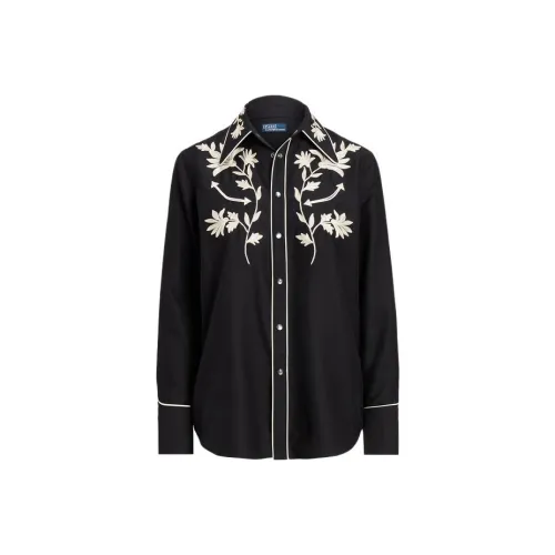 Polo Ralph Lauren FW23 Рубашка Женская Черная