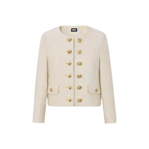 KARL LAGERFELD Куртки и Пальто Женские Бежевые