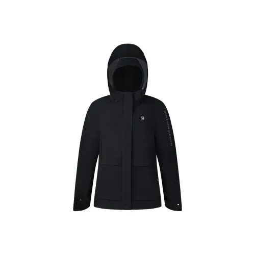 FILA Темно-черные Женские Куртки