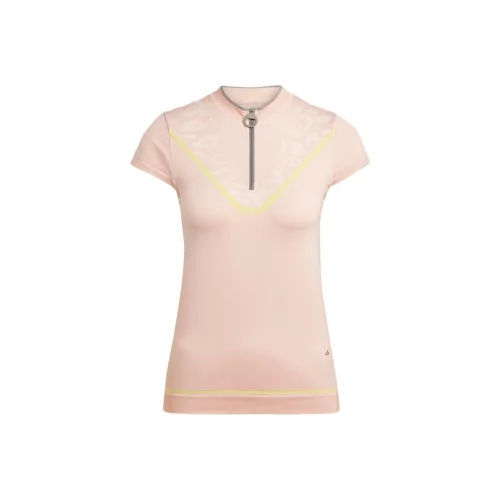 Adidas x Stella McCartney TruenatureAEROREADY Поло Женские Steam Розовый