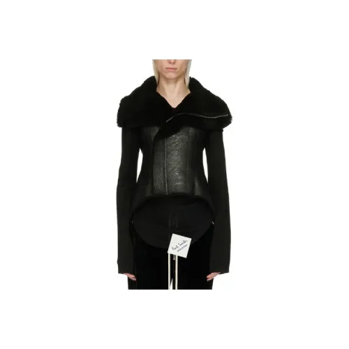 RICK OWENS LUXOR Черные Женские Куртки