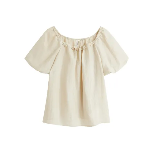 Inman Рубашка Женская Светлый Хаки